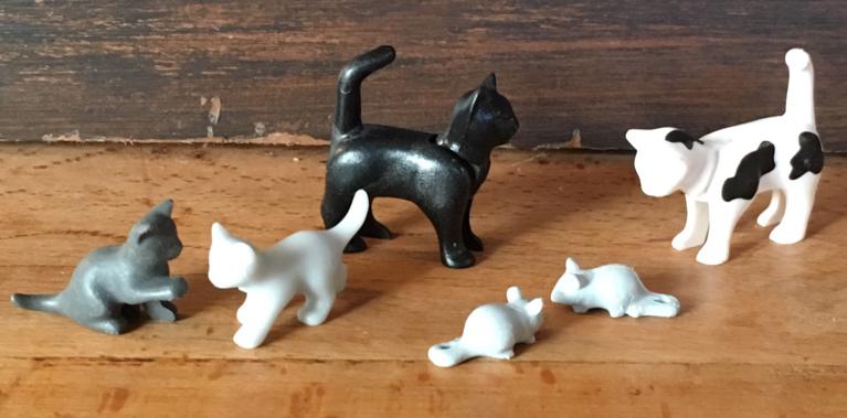 Playmobil animaux chats
